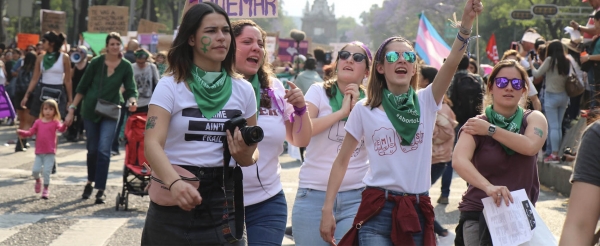 Marcha contra la violencia a las mujeres 2019